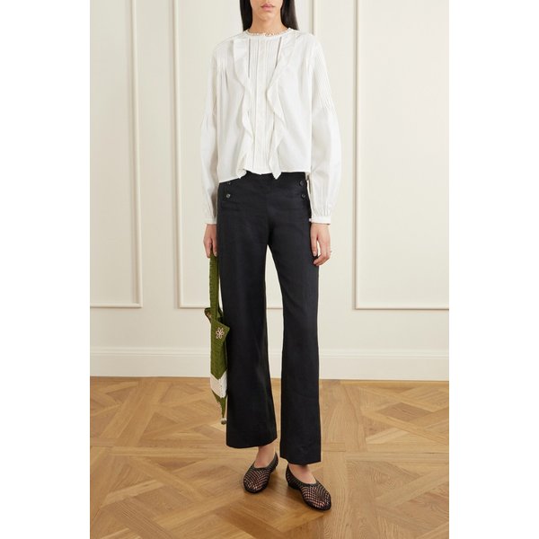 보디 마시 장식 크로셰 코튼 토트백 46376663162967259