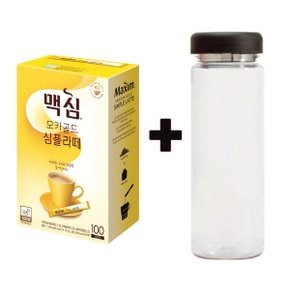 맥심 모카골드 심플라떼 100Tx1개+워터보틀 N