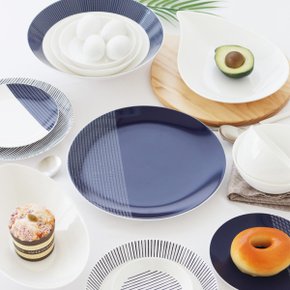 본차이나 인디고블루 6인 그릇세트 31pcs