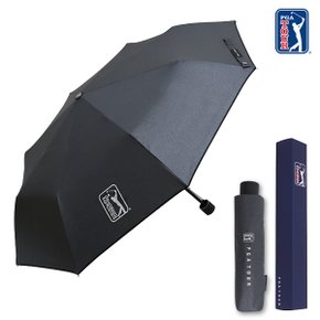 [20개묶음][PGA TOUR] 3단 수동 블랙메탈 양산 겸용 우산 /단체대량