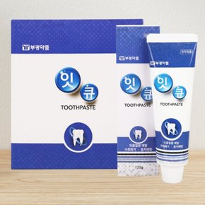 부광 잇큐치약 125G X 4개입 구취치약 아침입냄새 구취제거치약