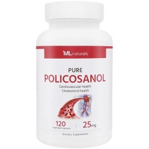 마이라이프 폴리코사놀 Policosanol 25mg 120야채캡슐