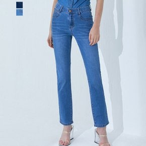 여성 하이엘라 스트레치 썸머 데님 팬츠 3종 택1