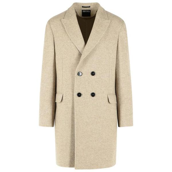 확대된 대표 에르메네질도제냐 코트 497008A4 4DG4G0212 Beige