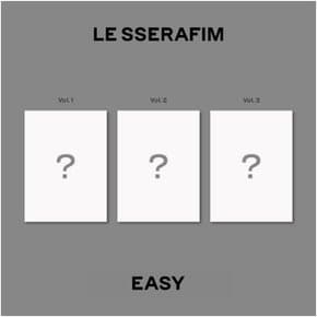 르세라핌 (LE SSERAFIM) - 3rd Mini Album EASY 버전 선택