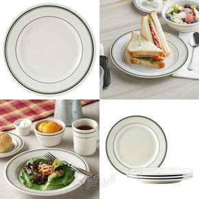 [1+1]턱스톤 그린베이 샐러드 접시 23cm TGB-008 TUXTON GREEN BAY 9-INCH PLATE