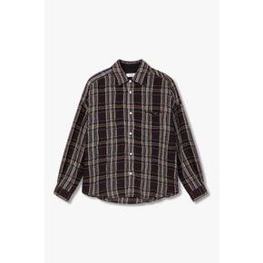 [MEN] 헤링본 체크 패턴 셔츠 9156421931071
