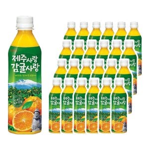 롯데칠성음료 제주감귤 500ml x 24펫