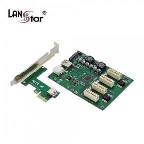 MG/ LANSTAR LS-PCIE-EX4P PCIE 4포트 확장 카드