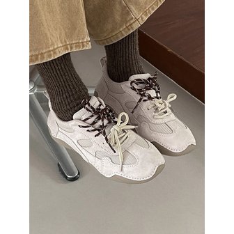 레이지앤 [고민영 PICK!][단독]Jason 더블 스트링 레더 스니커즈(2cm)_APF1905 l 5colors