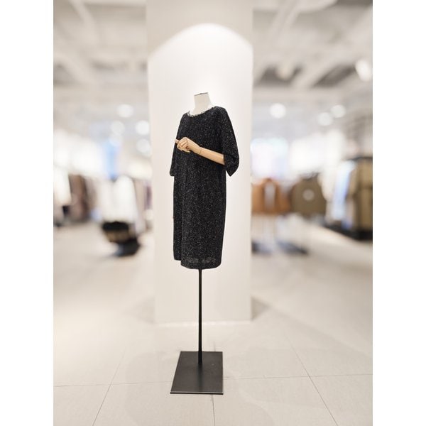 [파주점] [더아이잗컬렉션]샤이니 트위드 레이더드 원피스 CR4A0OP271