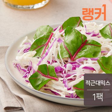 랭커 실속샐러드 적근대믹스 80g x 1팩