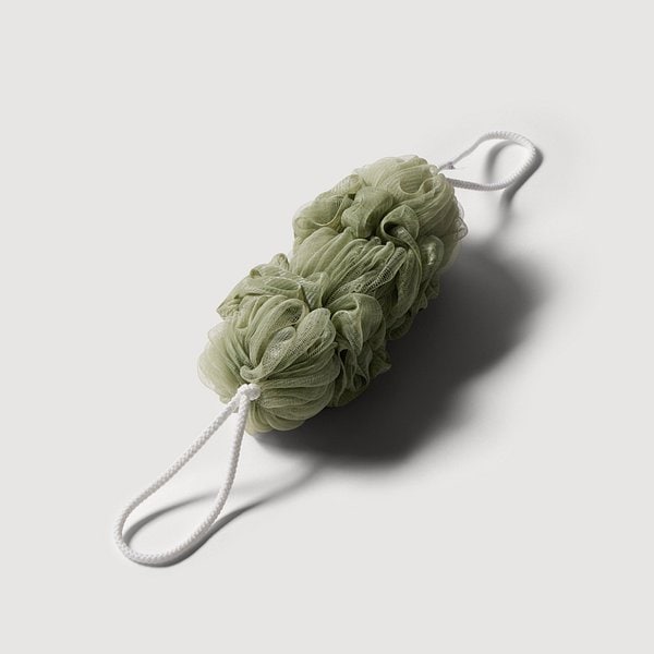 부드러운 거품 등밀이 샤워볼 카키그레이 J625901000848
