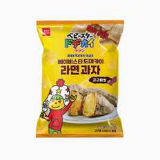 신세계 가공 삼경 베이비스타 도데이카 라면과자 고구마맛