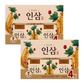 동산 인삼비누 100g 4개입 X 2개