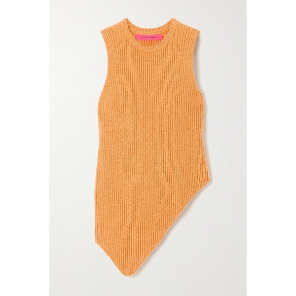 어시메트릭 리브 코튼 캐시미어 블렌드 탱크톱 1647597303077796