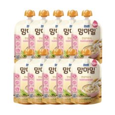 맘마밀 실온이유식 아스파라거스 닭가슴살 100g 10팩