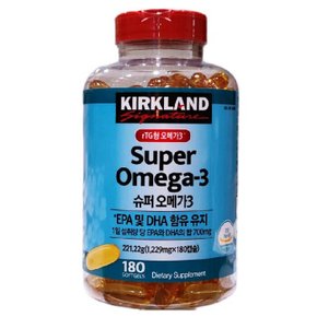 커클랜드 rTG형 슈퍼 오메가3  221.22g ( 1229mg X 180캡슐 )