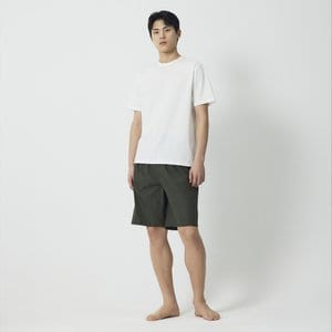 JAJU 남 60수 코튼 5부 파자마 팬츠(KHAKI / SKY BLUE / NAVY / BLACK)