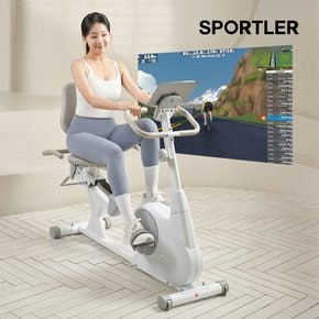 (공식)박스훼손 스포틀러 좌식 메타 실내자전거 유산소 운동 기구 가정용 바이크 홈트 머신