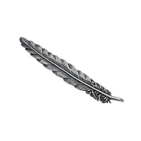 925 Silver Feather Brooch 01