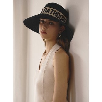 메르헨  Maison wide floppy hat_black