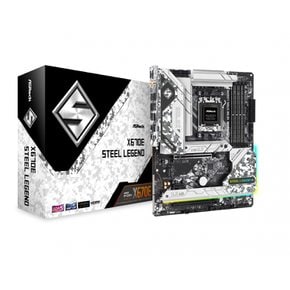 애즈락 메인보드 X670E Steel Legend AMD Ryzen 7000 시리즈 CPU (Soket AM5) 대응 X670E ATX