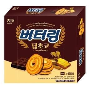 해태 버터링 딥초코155g x10 개 ..