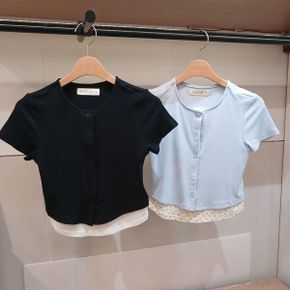 반팔 레이어드 가디건 IDRA26453 해운대점_P424678928