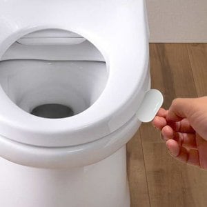 포텐시아 재팬E.C/ 커브형 화장실 변기 청결손잡이(변기핸들)