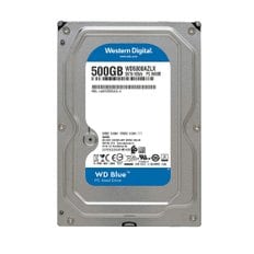 웨스턴 디지털 HDD 500GB WD 블루 PC 3.5인치 내장형 HDD WD5000AZLX (국내 대리점)