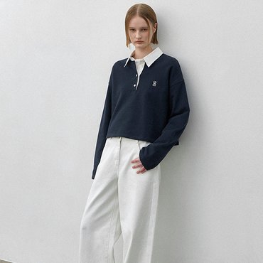나인(Atelier Nain) [25S/S](택가:89,000원)에센셜 카라 블록 티(T-7001)