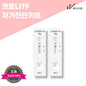 웰스바이오 코로나 자가진단키트 2개입1박스[31905973]