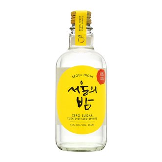  더한 서울의밤 유자스피릿 16도 375ml 유자증류주