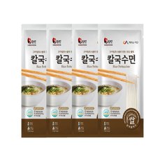 밀가루0% 우리쌀 칼국수면 쌀칼국수 500g X 4개 글루텐프리