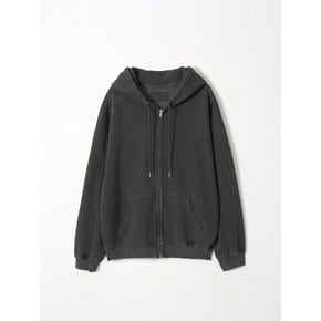 Essential Pigment Hooded SweatShirt_Charcoal