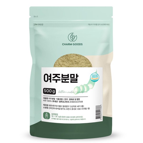 국내산 여주 분말 500g 1팩