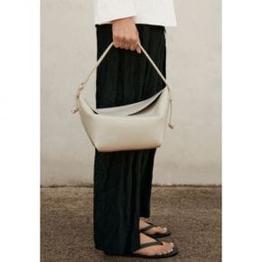 4789032 Massimo Dutti WITH KNOTS - Handbag white