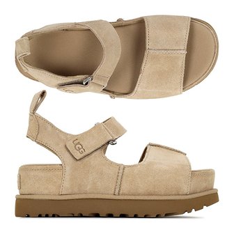 UGG [부산점] 어그 25SS 샌드 클래식 골든스타 하이 플랫폼 스웨이드 샌들 1167356 SAN