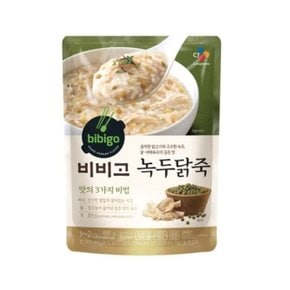 비비고 파우치 녹두닭죽 420g (W9582D0)