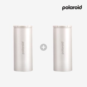 1+1 폴라로이드 버티컬 픽셀 텀블러 350ml 500ml 보온 보냉 스테인리스 텀블러