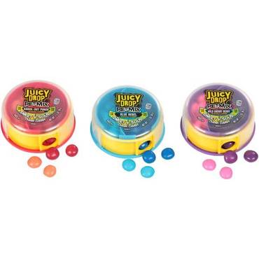  쥬시드롭 리믹스 스윗 앤 사워 츄이 캔디 Juicy Drop Remix Chewy Candy 36g 3개