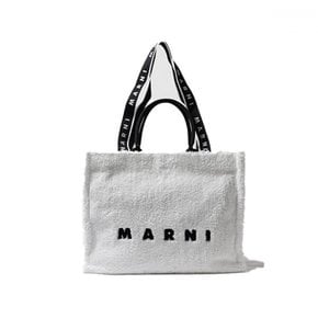 [마르니] Logo Strap Terry Tote Bag 토트 백 숄더 맨즈 레이디스 유니섹스 SHMQ0053Q0 P5441