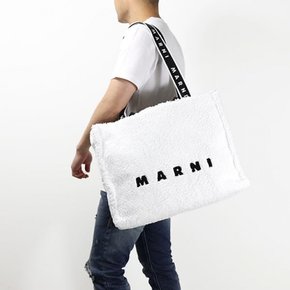 [마르니] Logo Strap Terry Tote Bag 토트 백 숄더 맨즈 레이디스 유니섹스 SHMQ0053Q0 P5441