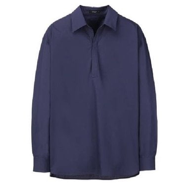 알레그리 다크 네이비《Natural Cotton》튜닉 셔츠(ARSH5B131N3)