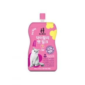 닥터할리 펫밀크 200ml 캣 10개 저지방 강아지 간식