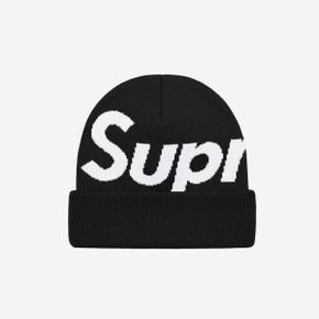 슈프림 빅 로고 비니 블랙 Supreme Big Logo Beanie Black