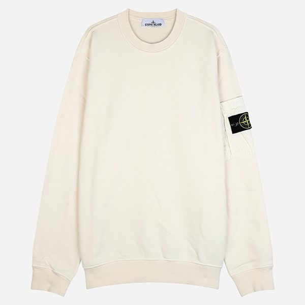 [시흥점] 6S 6100019 S0410 V0093 와펜 패치 포켓 맨투맨 아이보리