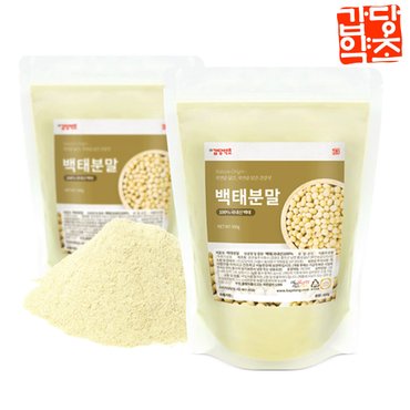 갑당약초 백태(메주콩) 분말 가루 1.5kg(500gx3개)