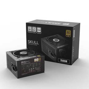 SKULL 750SM 모듈러 ATX3.1 80PLUS골드 블랙